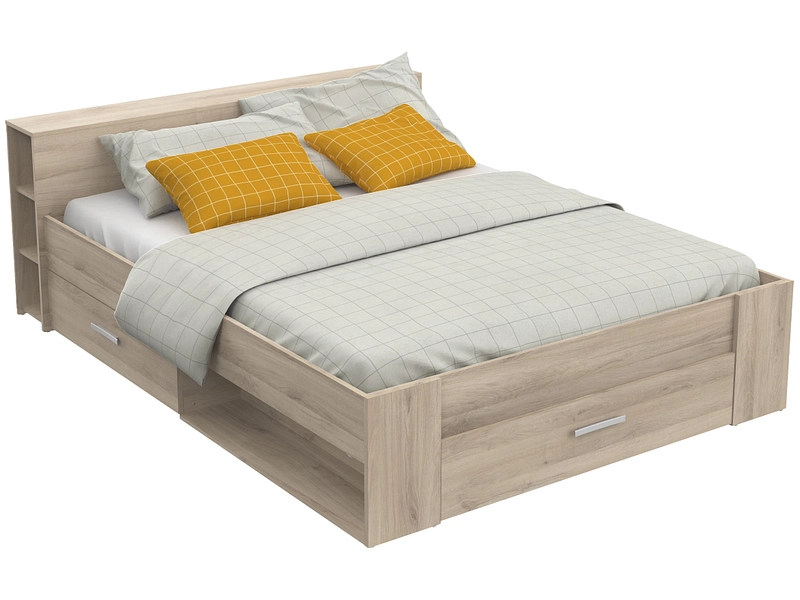 Bett POCKET 160x200cm kronberg-eiche