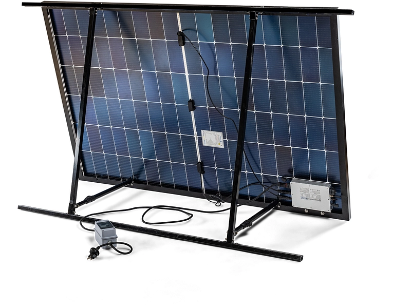 SUNNYPLUG Solar-Kit HomeFlex Schwarz