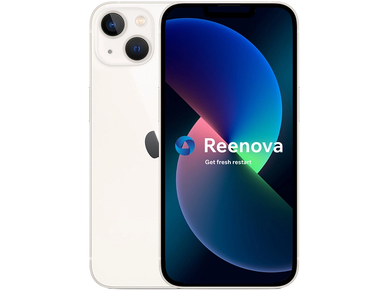 APPLE iPhone 13 weiss Refurbished A 128GB 5G