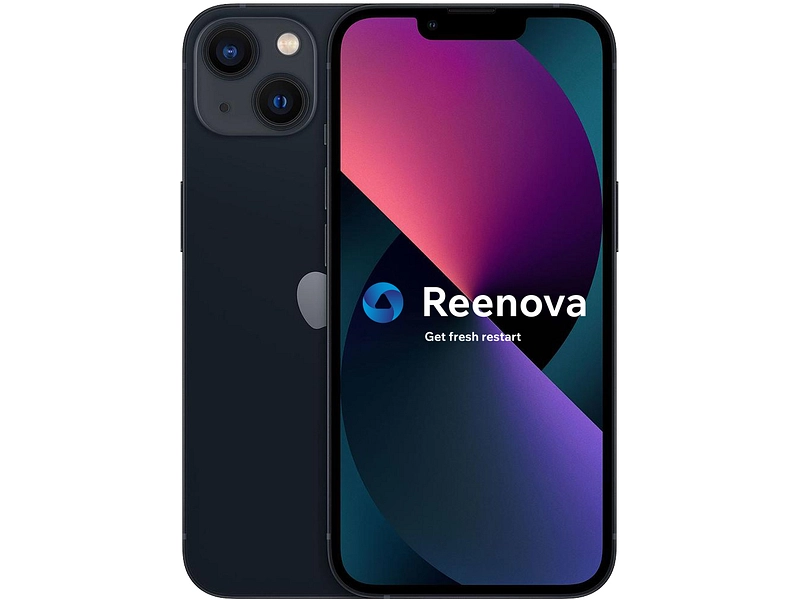 APPLE iPhone 13 schwarz Refurbished A 128GB 5G