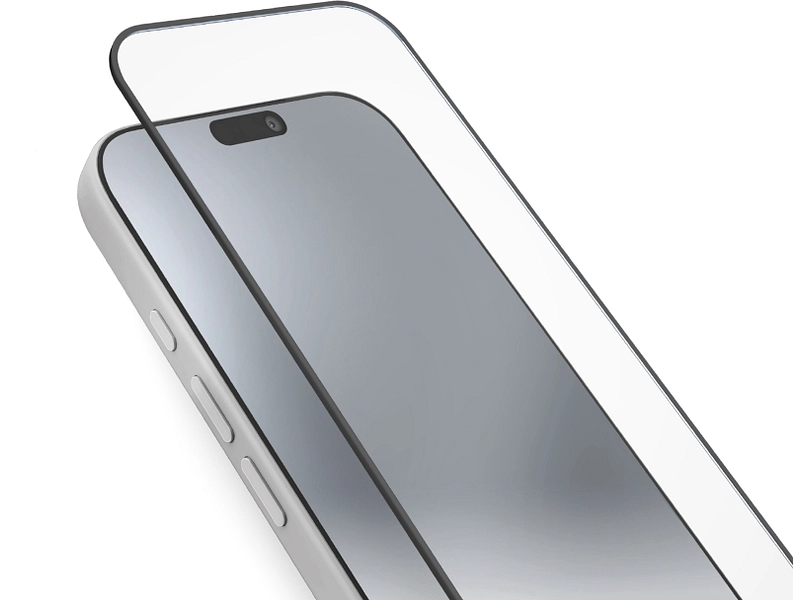 SBS Displayschutz iPhone 17 / 17 Pro / 16 Pro durchsichtig