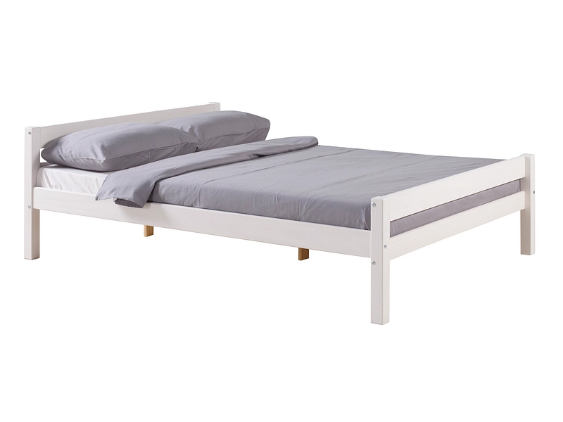 Bett NIVIO 140x200cm weiss