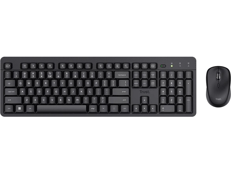 TRUST Tastatur und Maus-Set Ody II silent Desktop