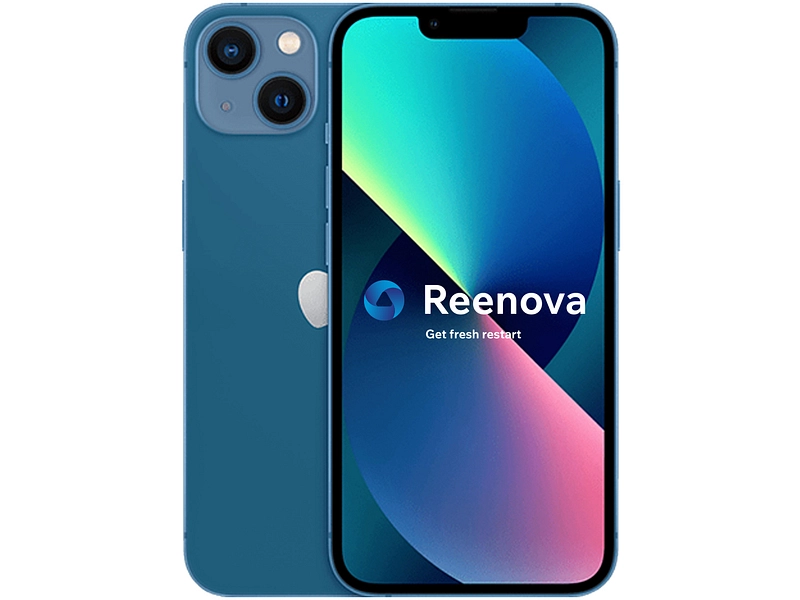 APPLE iPhone 13 blau Refurbished A 128GB 5G