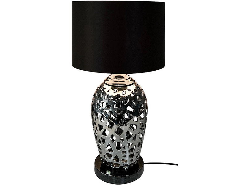 Lampe à poser ALICE 57cm 60W noir