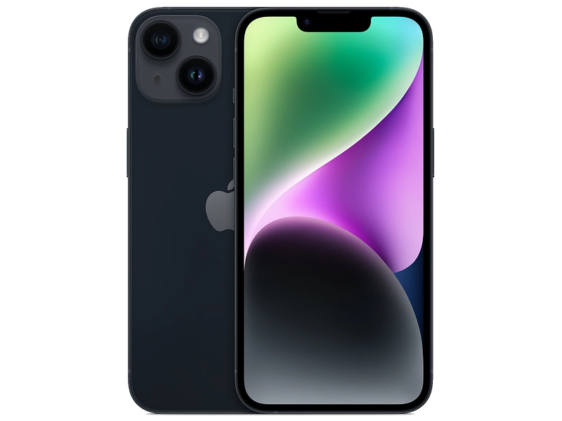 APPLE Iphone 14 schwarz Refurbished A 256GB 5G
