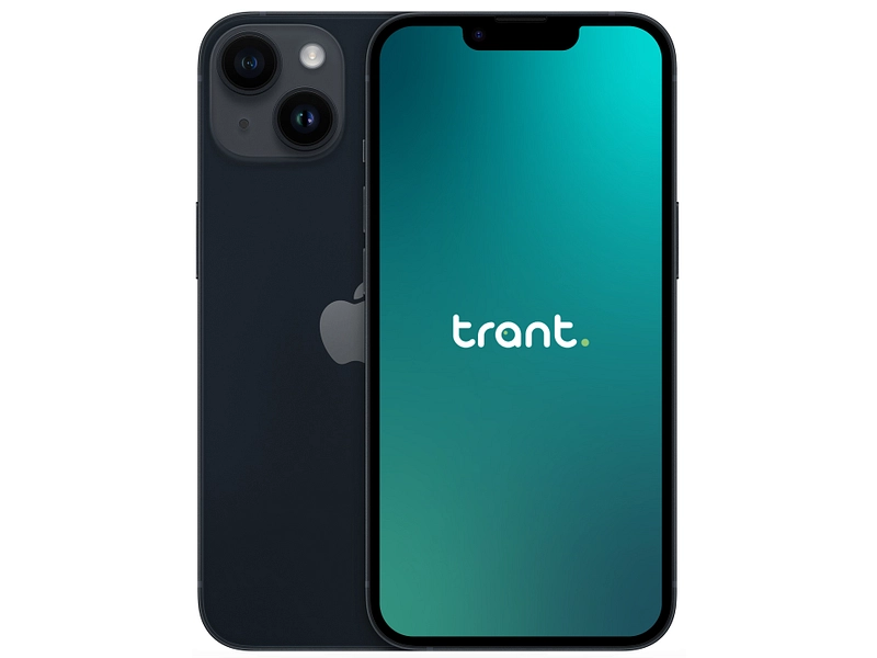 APPLE iPhone 14 schwarz Refurbished A+ 128GB 5G