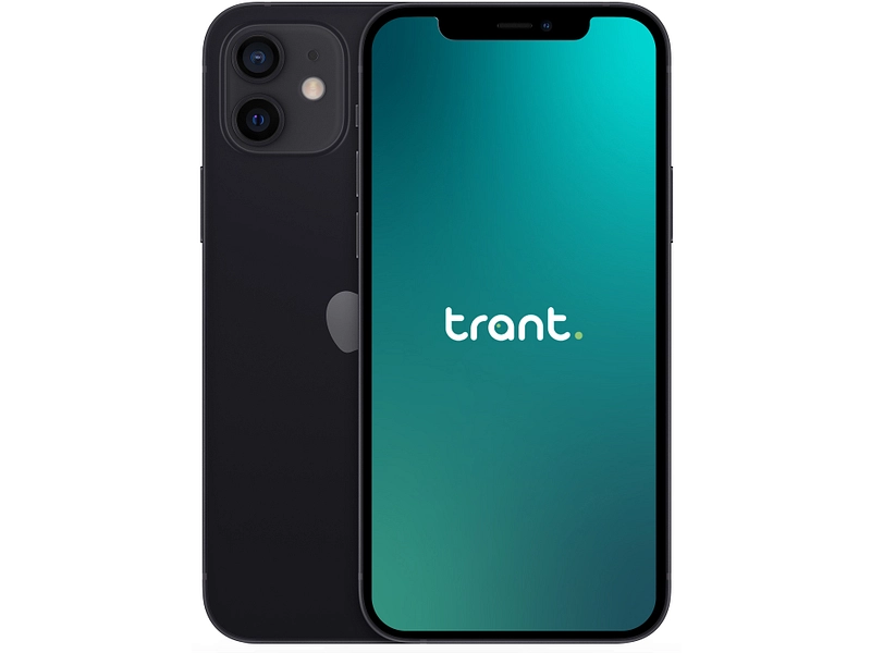 APPLE iPhone 12 schwarz Refurbished A 128GB 5G