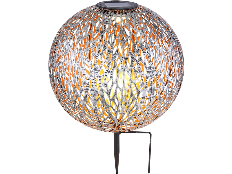 Solarlampe SOLAR MYA 27cm x 38cm 0.06W silberfarben