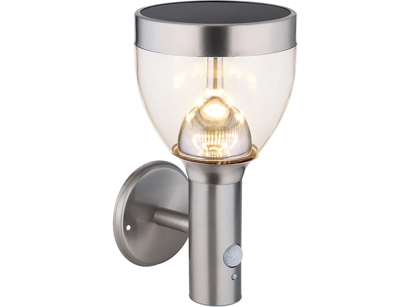 Solarlampe SOLAR TINA 15cm x 28cm 6W grau
