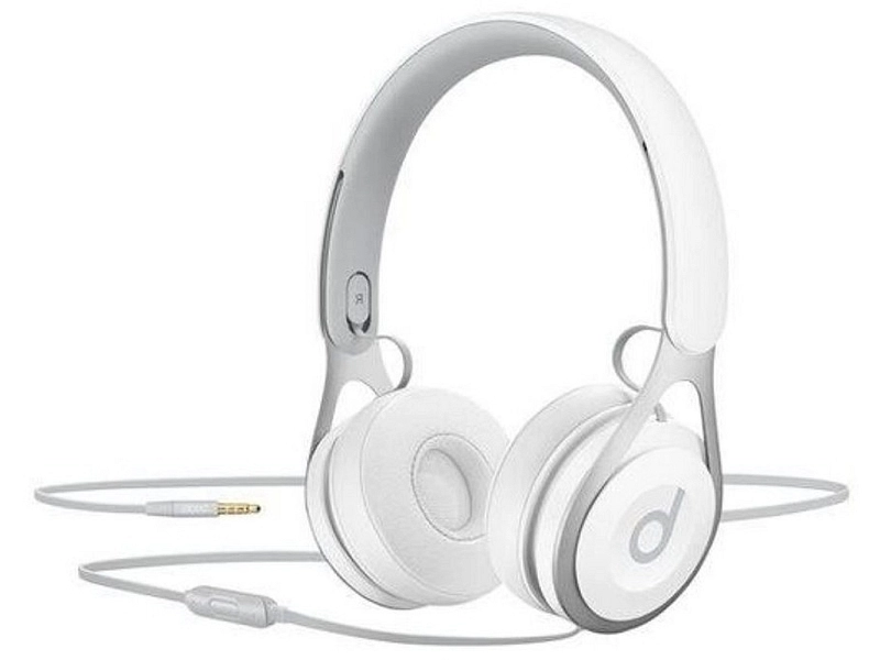 BEATS Kopfhörer EP On-Ear Headphones - White Lightning mit Kabel