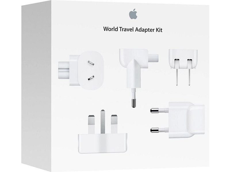 APPLE Reiseladegerät World Travel Adapter Kit weiss