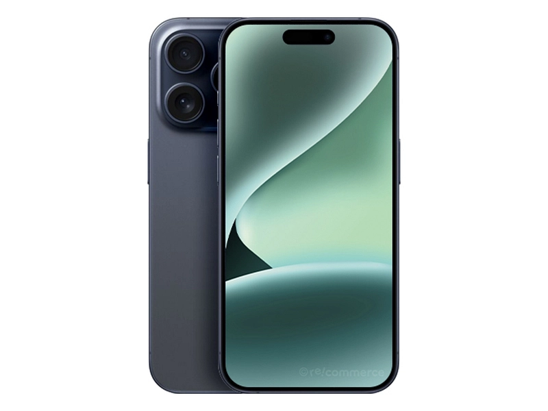 APPLE iPhone 15 Pro blau Refurbished B 128GB 5G