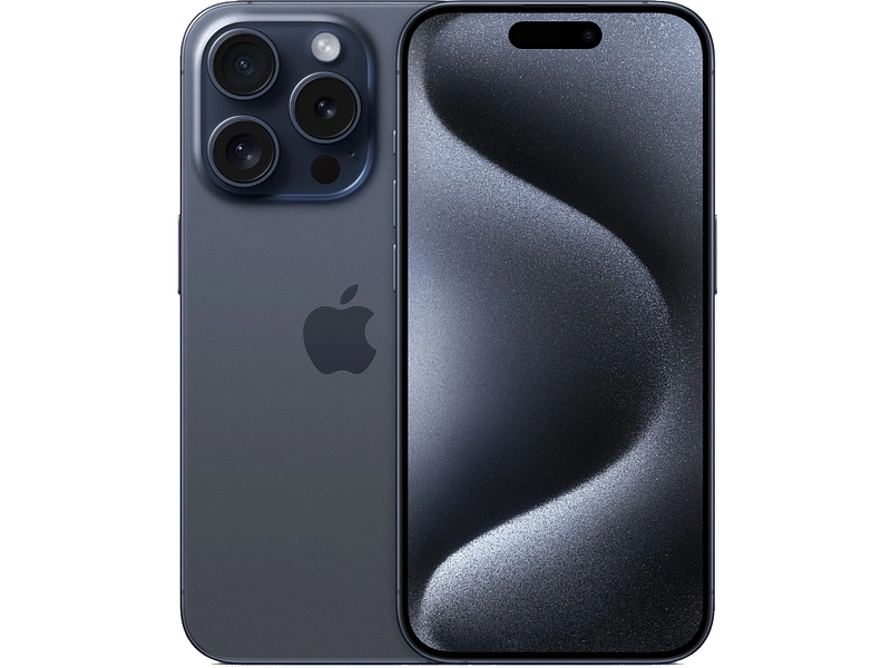APPLE iPhone 15 Pro titan blau Refurbished A 128GB 5G
