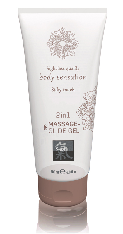 Shiatsu »Silk Touch« 2 in 1 Massage- und Gleitgel 200ml
