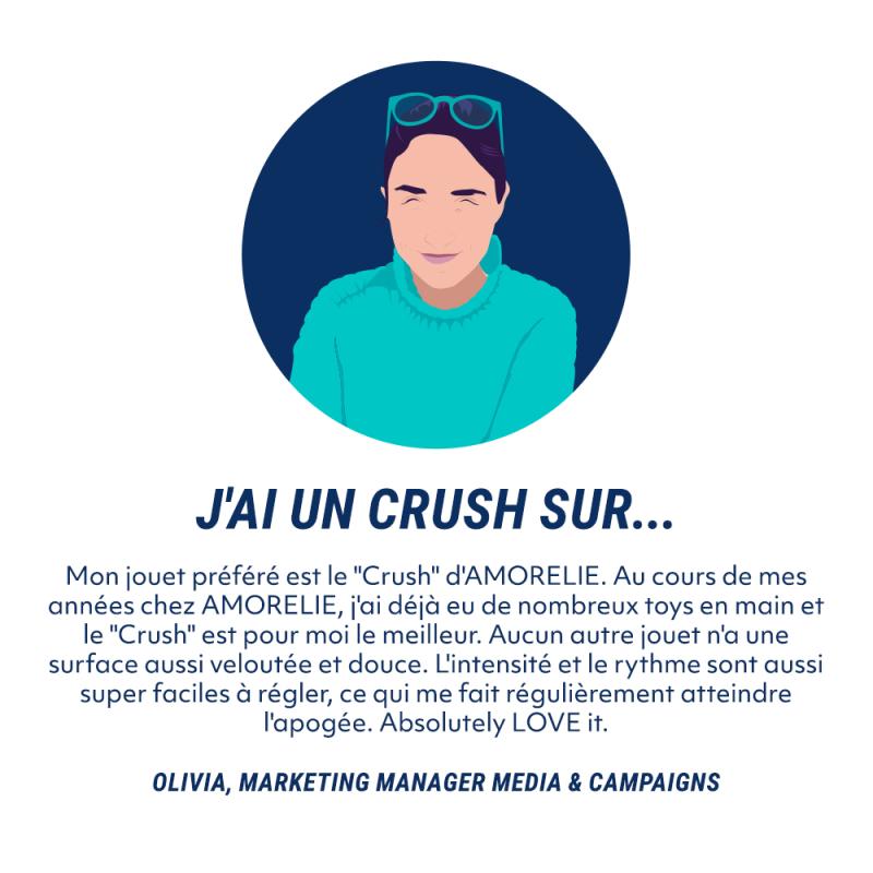 AMORELIE »Crush« Rabbit-Vibrator