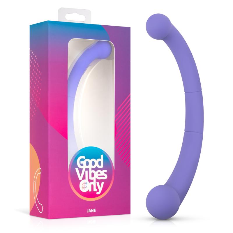 Good Vibes Only - Doppelter Vibrator Jane - Lila