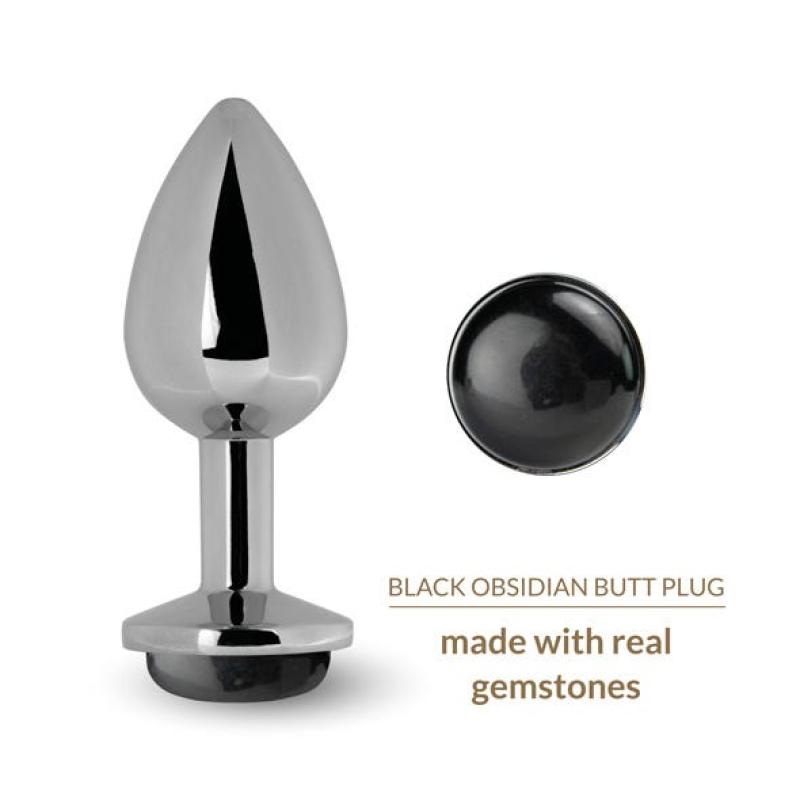 La Gemmes Analplug - Black Obsidian