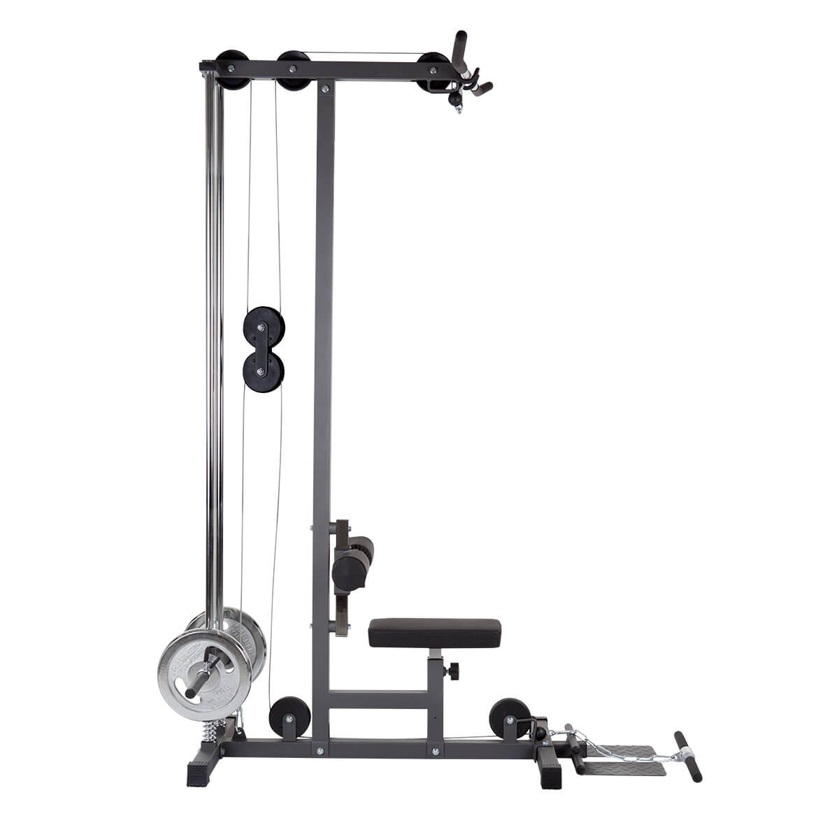 FINNLO Rückentrainer Latzug-Station Multi-Lat-Tower