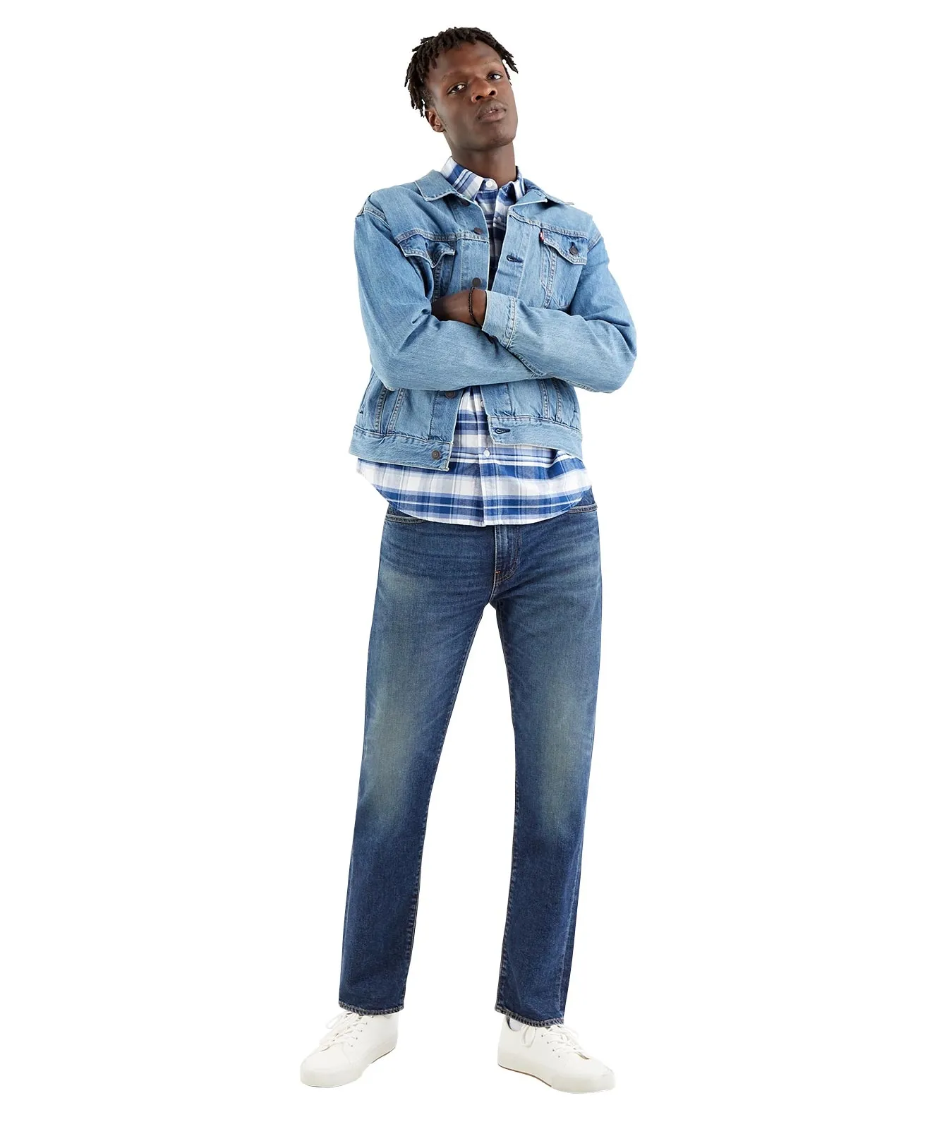 Levis Tapered Jeans 502 Taper in Moto Cross