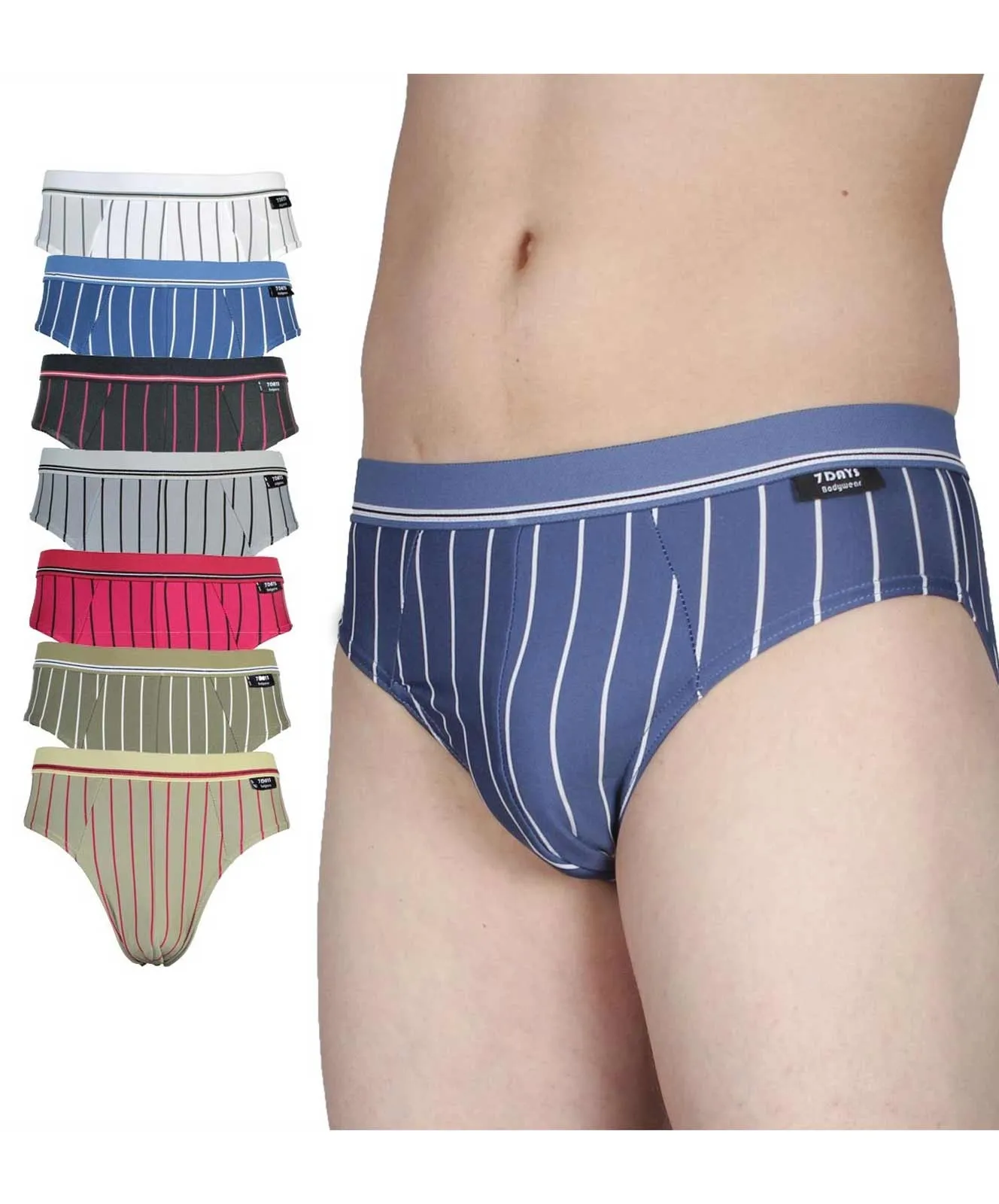 7DAYS Bodywear Retroshorts Herren aus Microfaser im 7er-Pack