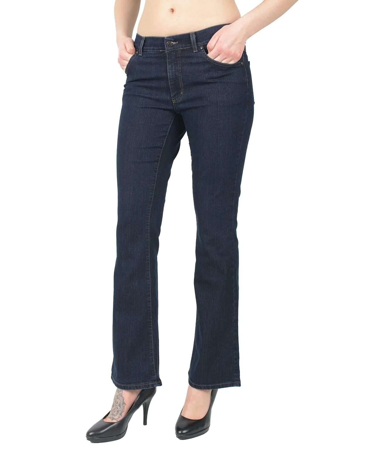 Angels Bootcut Jeans Luci in Dark Washed