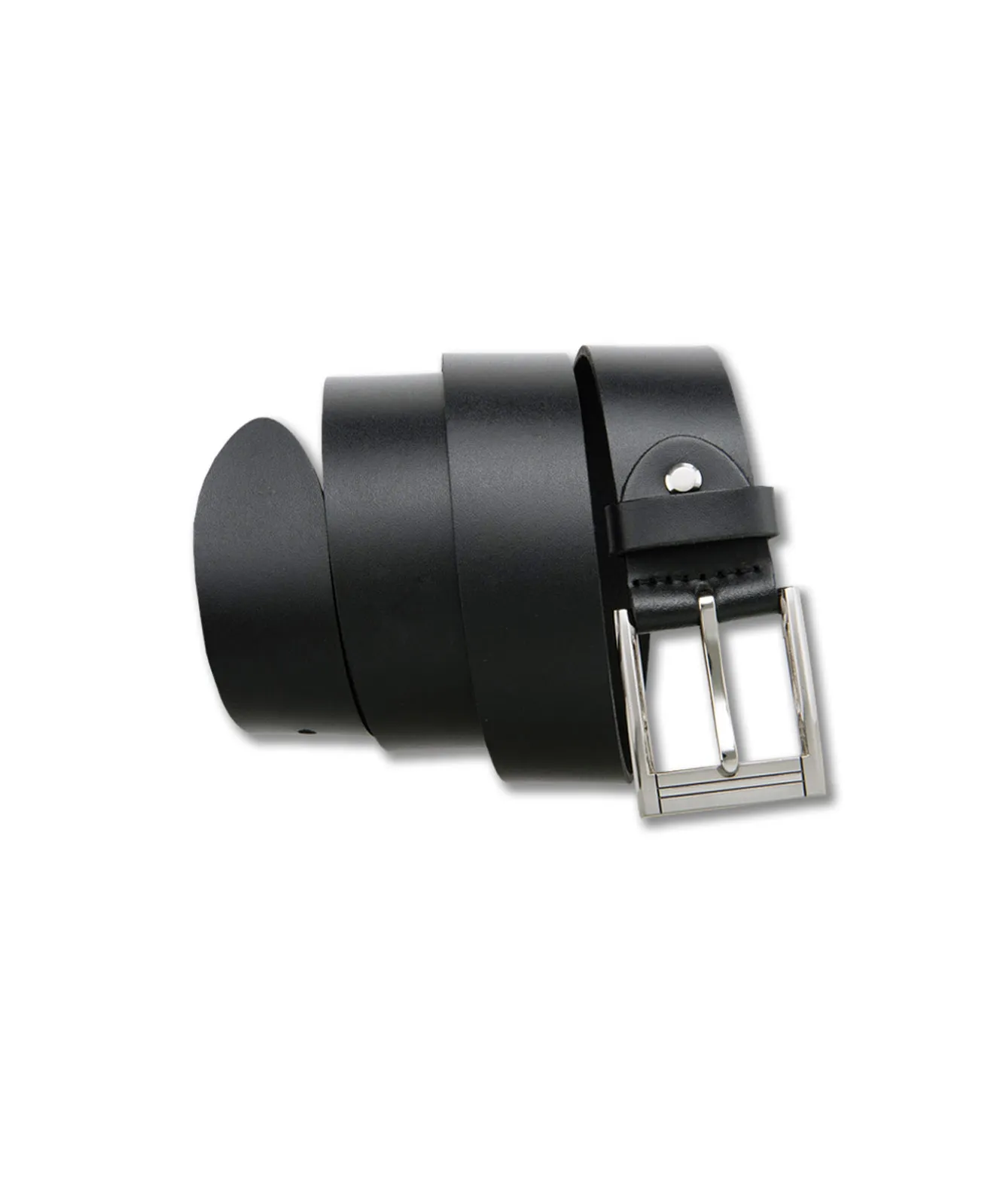 Bernd Götz Ledergürtel Herren 3,5cm Basicleder Gürtel in Black