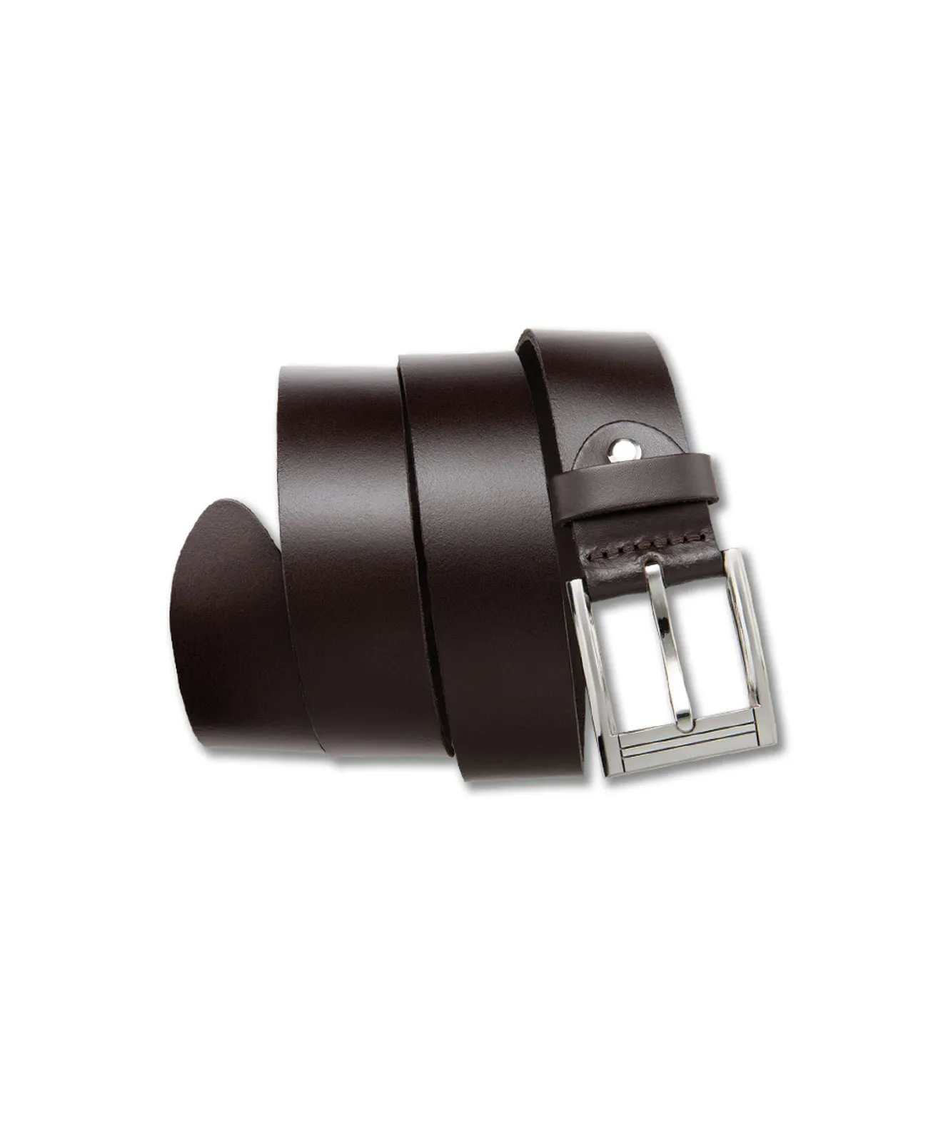 Bernd Götz Ledergürtel Herren 3,5cm Basicleder Gürtel in Mocca