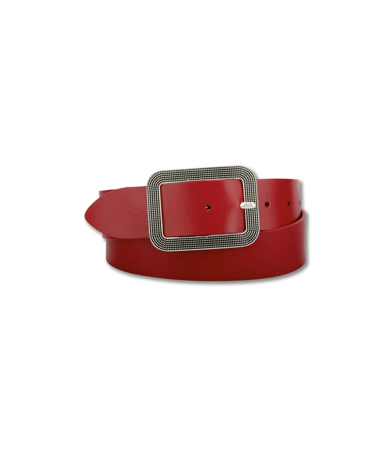 Bernd Götz Ledergürtel Damen 4cm Nappaleder Gürtel in Rot