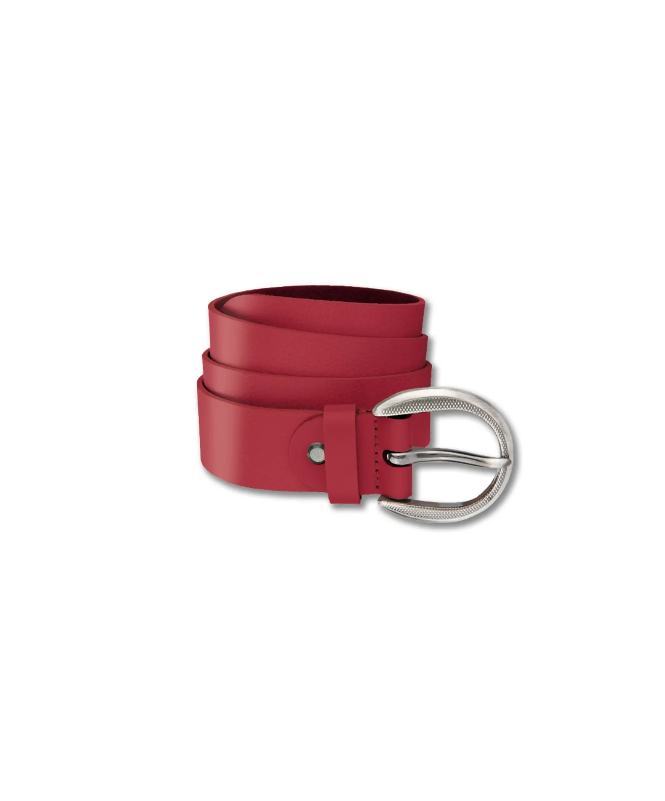 Bernd Götz Hüftgürtel Damen 3,5cm Nappaleder Gürtel in Rot