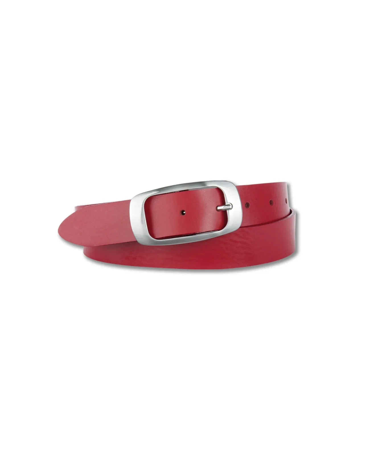 Bernd Götz Ledergürtel Damen 3cm Nappaledergürtel in Rot