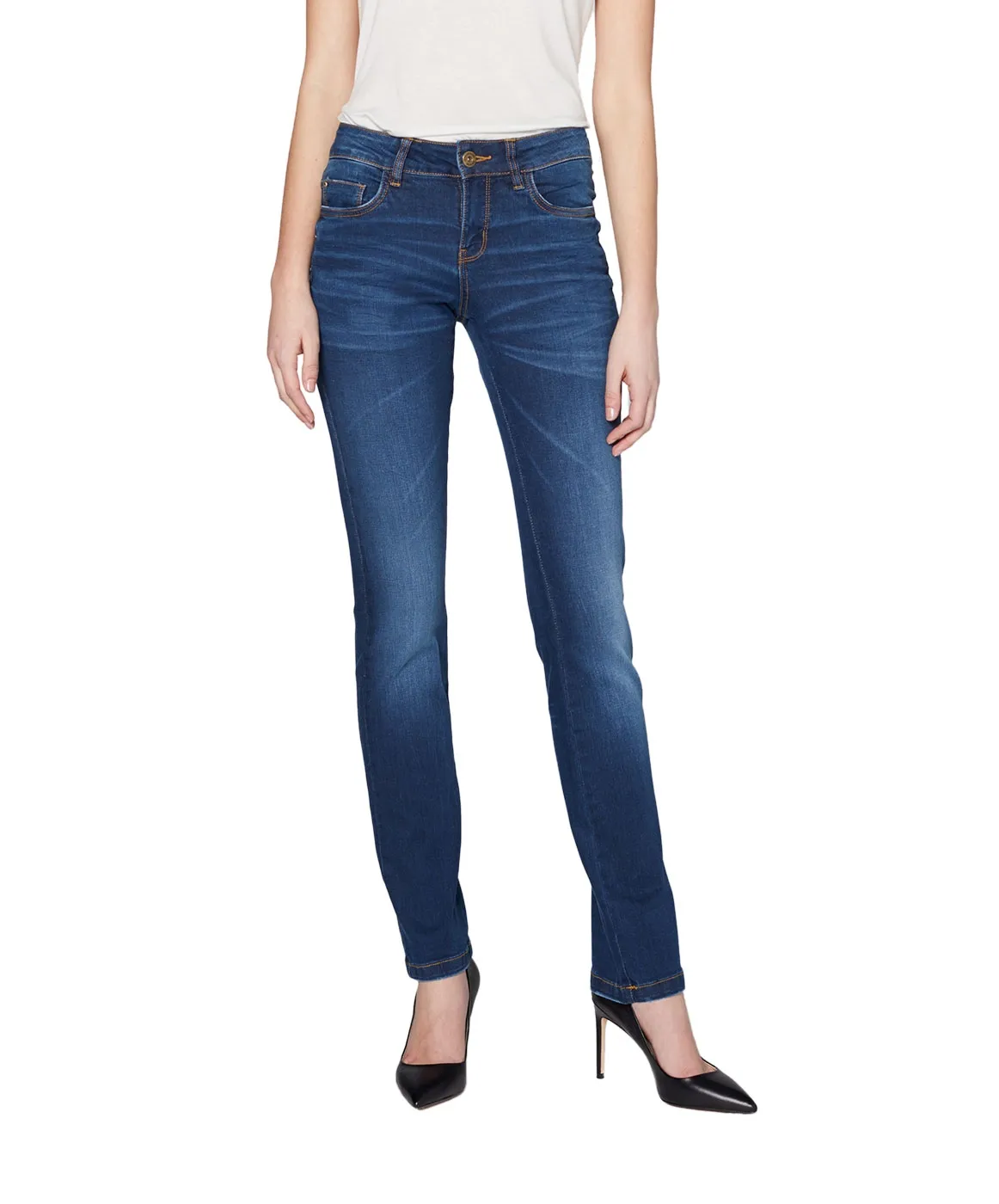 Colorado Denim High Waisted Jeans C959 Layla in Mid Night