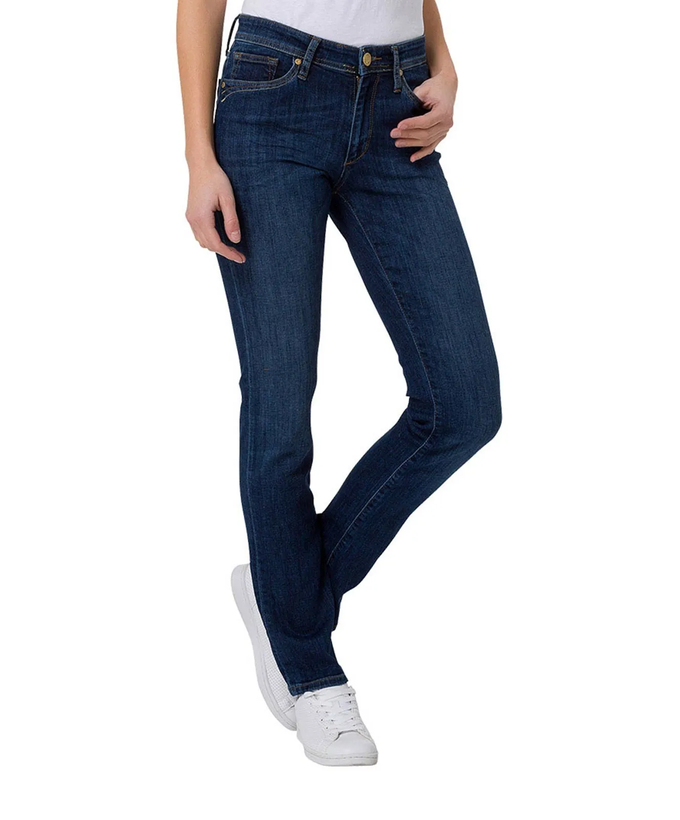 Cross Mom Jeans Anya in Dark Used