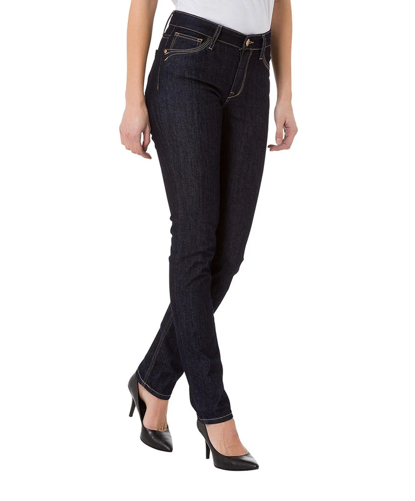 Cross High Waisted Jeans Anya in Rinse