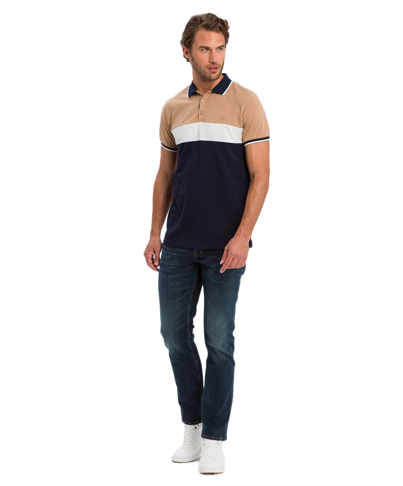 Cross Straight Leg Jeans Dylan in Dirty Blue