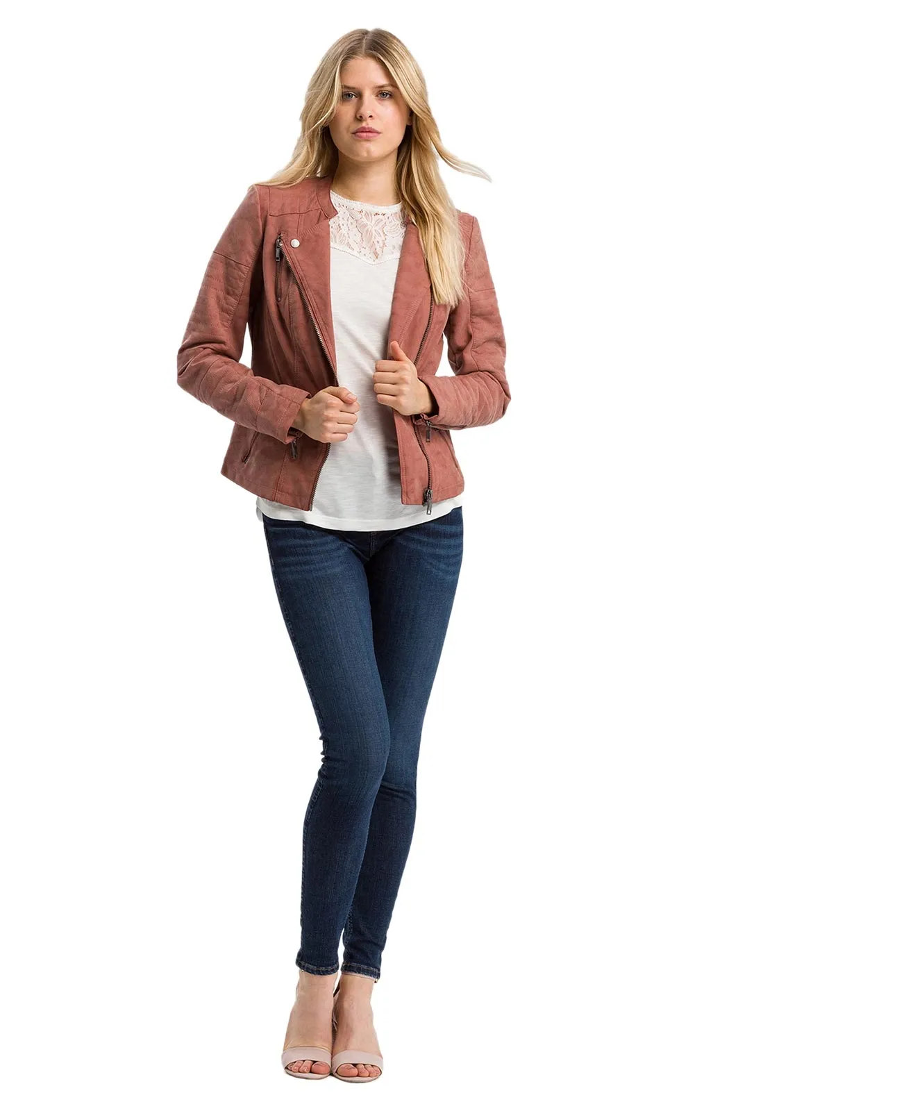 Cross High Waisted Jeans Page in Dark Used