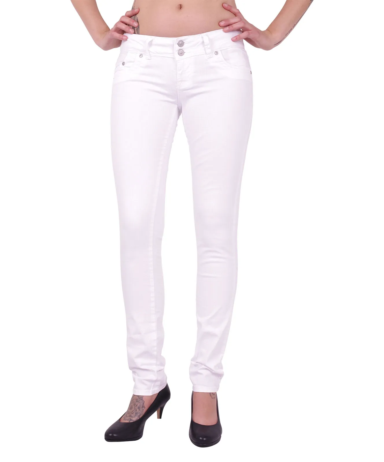 LTB Slim Fit Jeans Molly in White