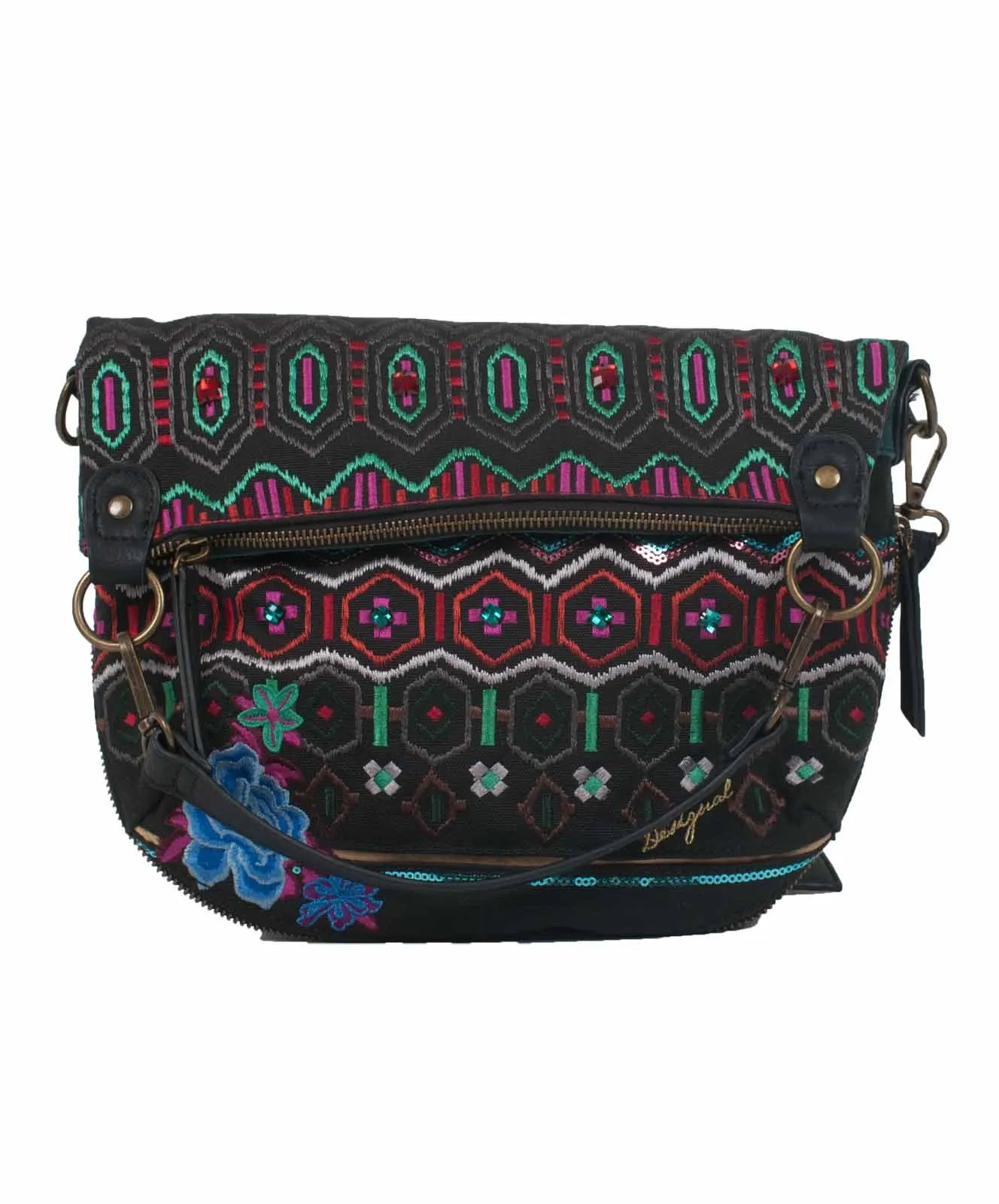 Desigual Handtasche Damen in Schwarz
