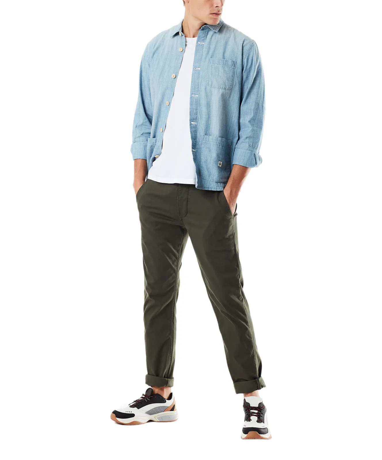 Dockers Chino Hose Supreme Flex Skinny in Deep Depths