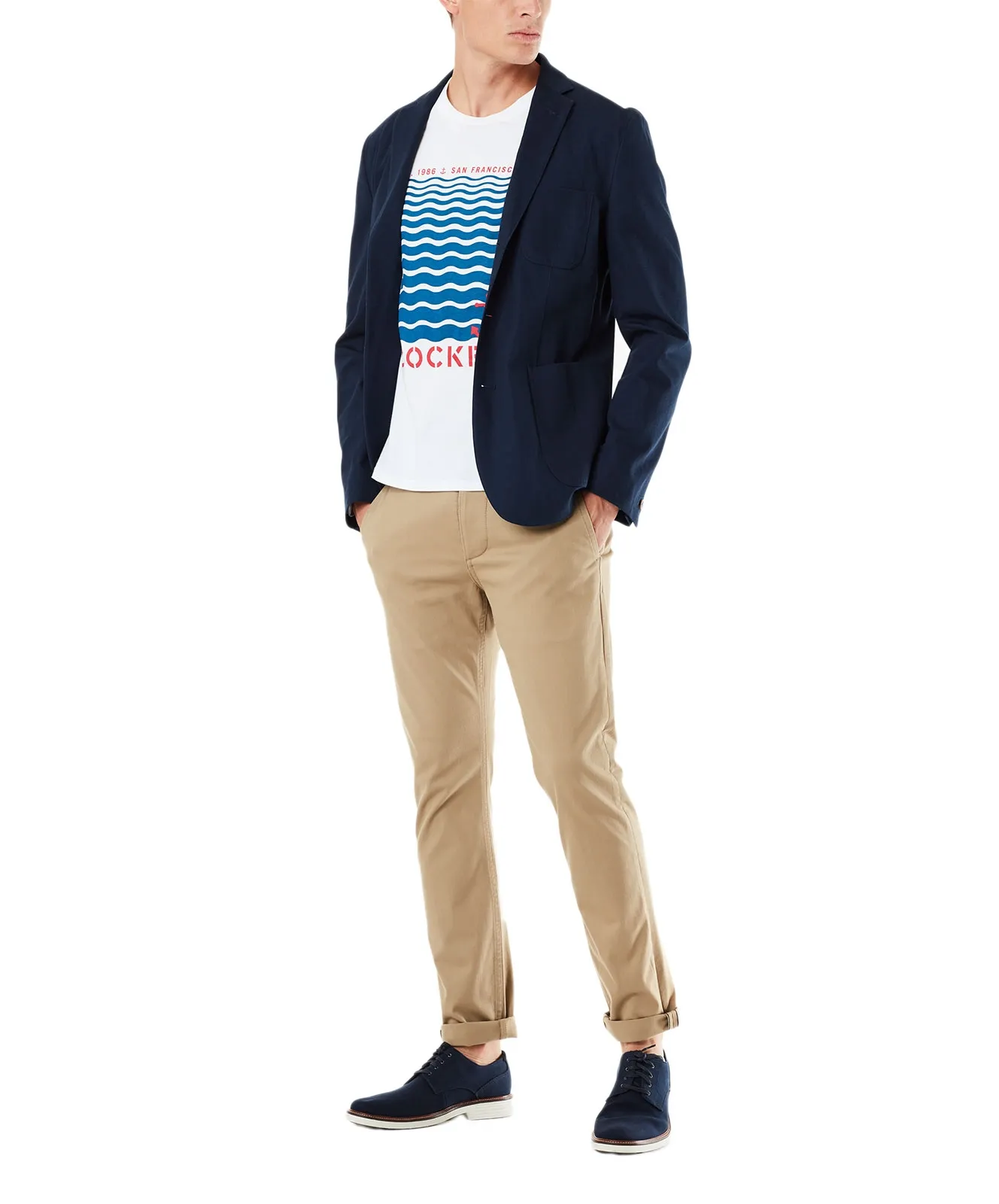 Dockers Chino Hose Supreme Flex Skinny in New British Khaki