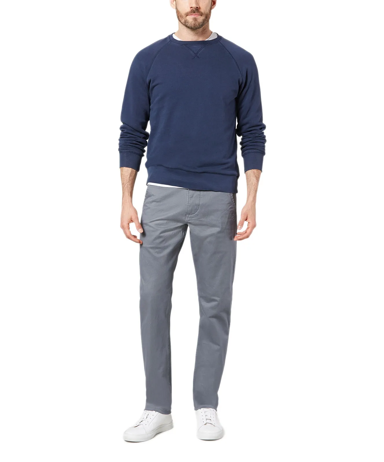 Dockers Stoffhose Alpha Original in Burma Grey