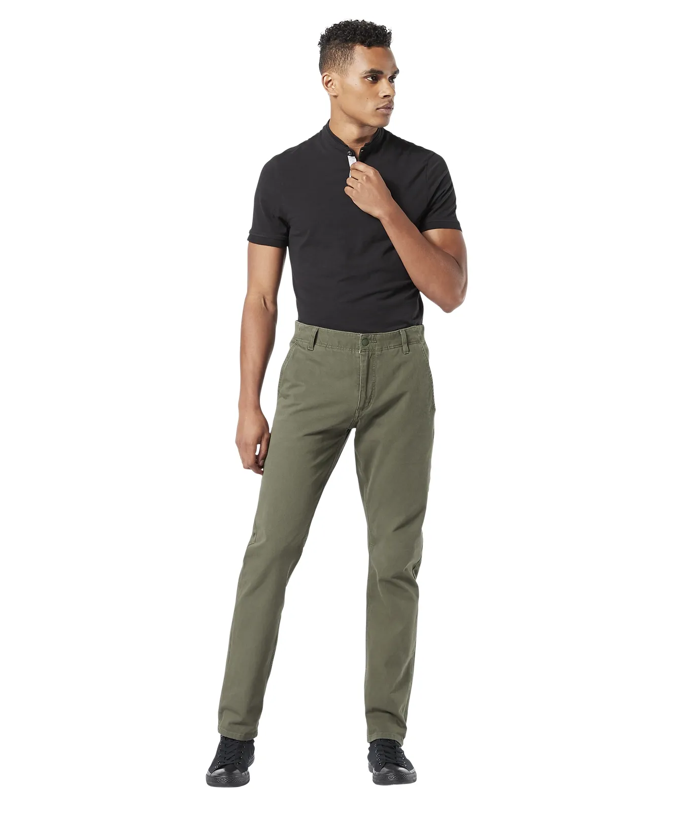 Dockers Chino Hose Alpha Slim in Dockers Olive