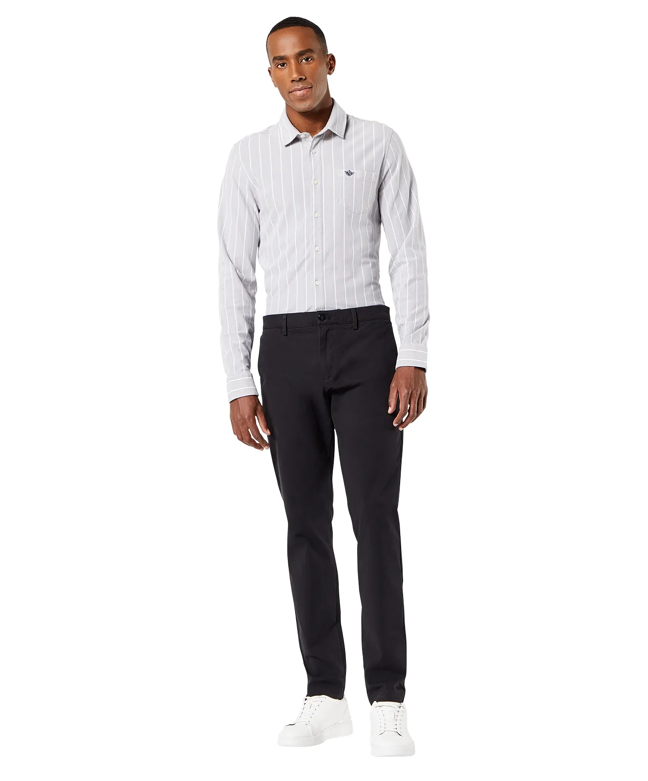 Dockers Chino Hose Alpha Tapered fit in Black