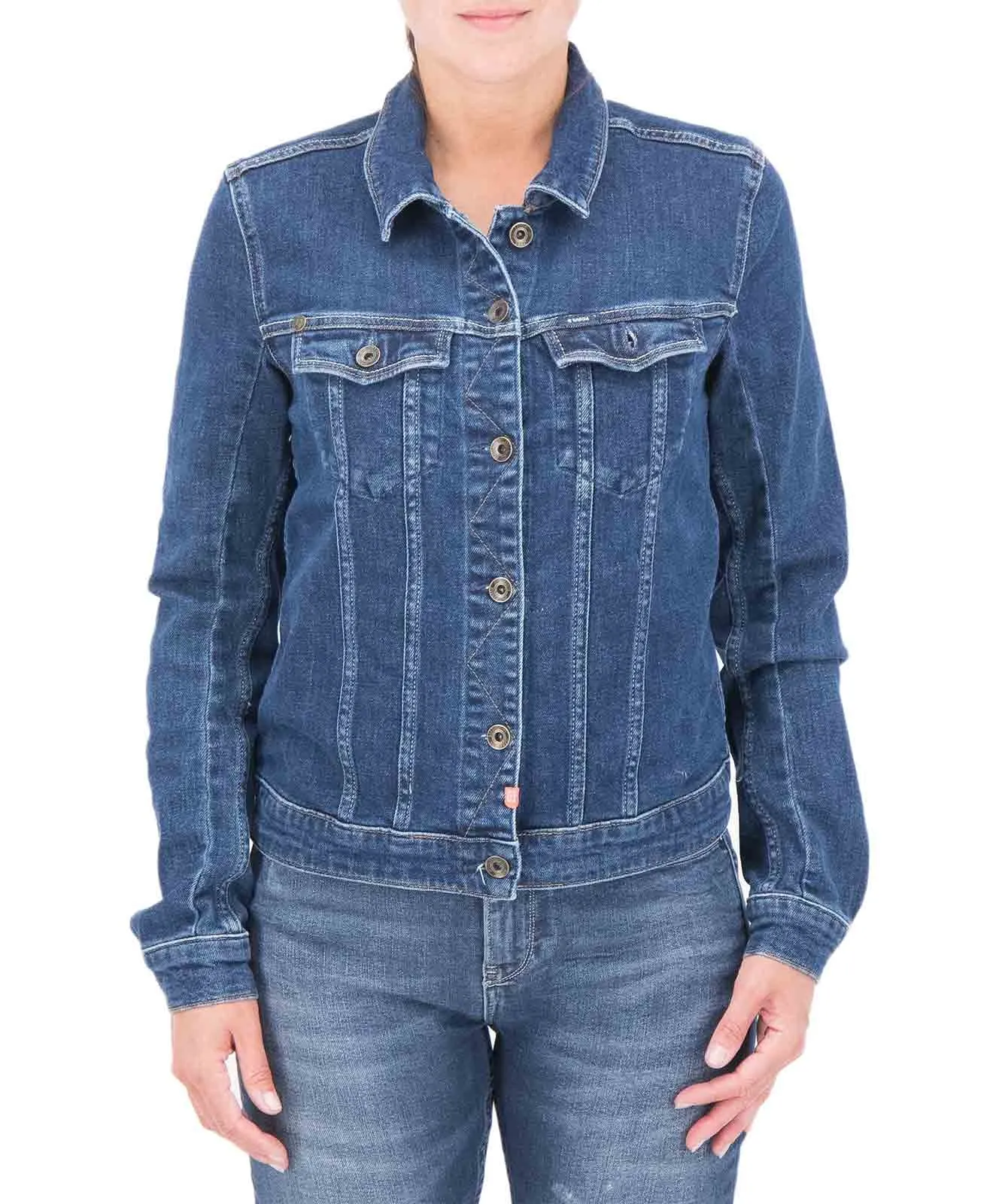 Garcia Jeansjacke Slim Fit Sofia in Dark Used