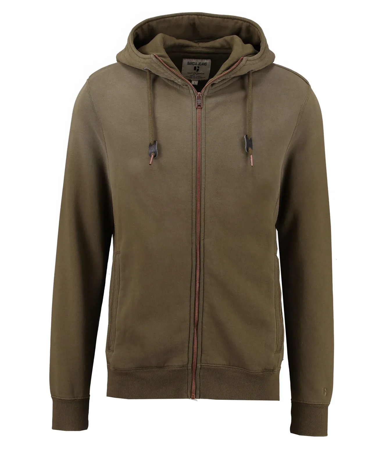 Garcia Sweatjacken Regular Fit Paolo in Base Army