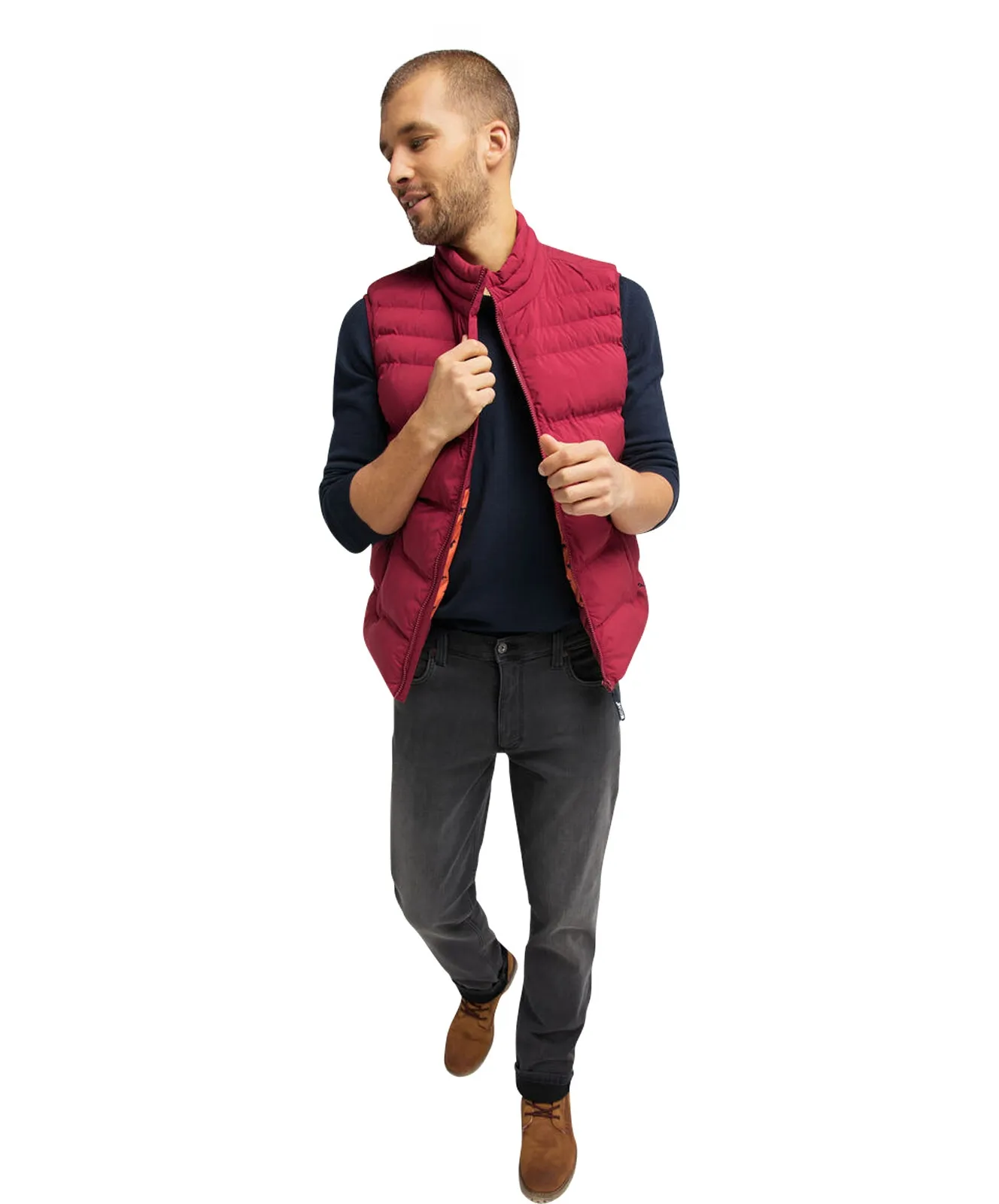 Mustang Slim Fit Jeans Washington in Stone Washed