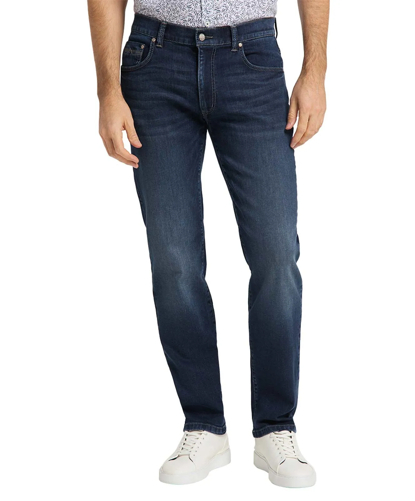 Pioneer Straight Jeans Rando 1674 in Dark Used