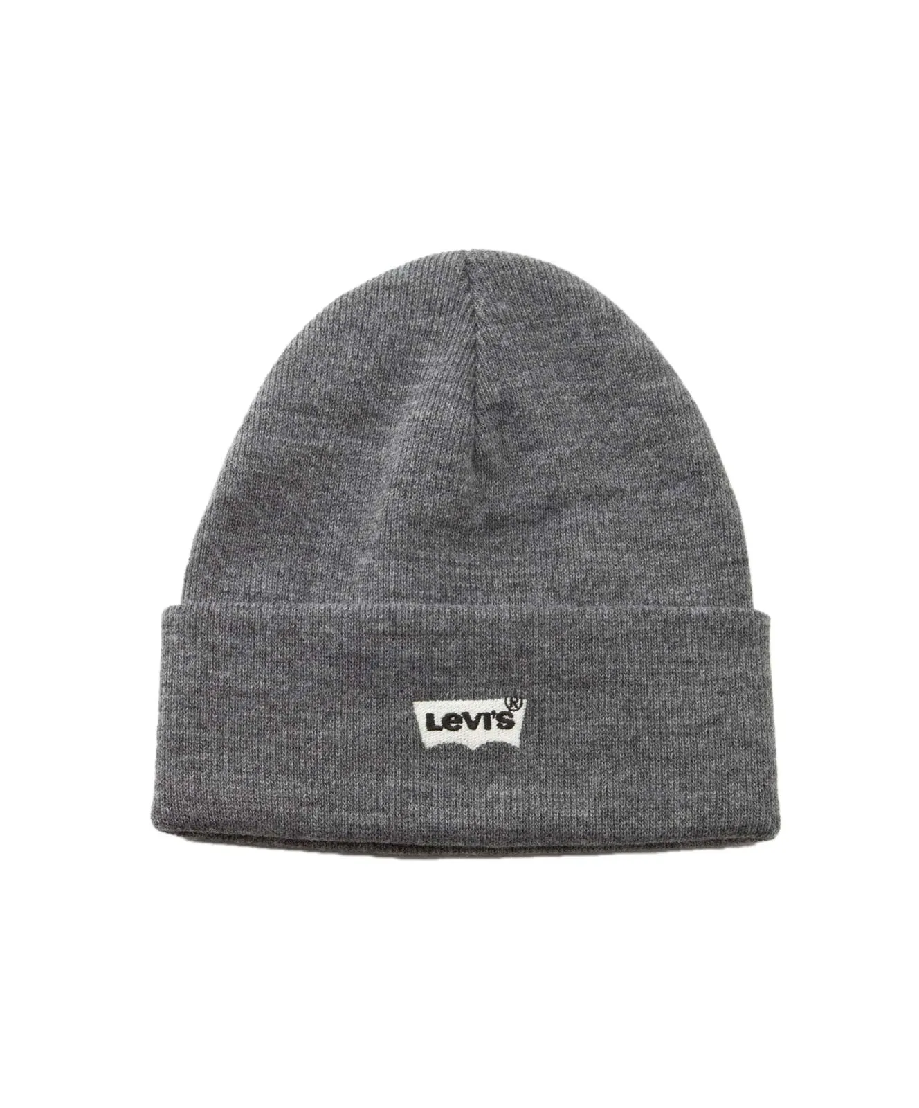 Levi's Mütze Batwing Slouchy Beanie in grau