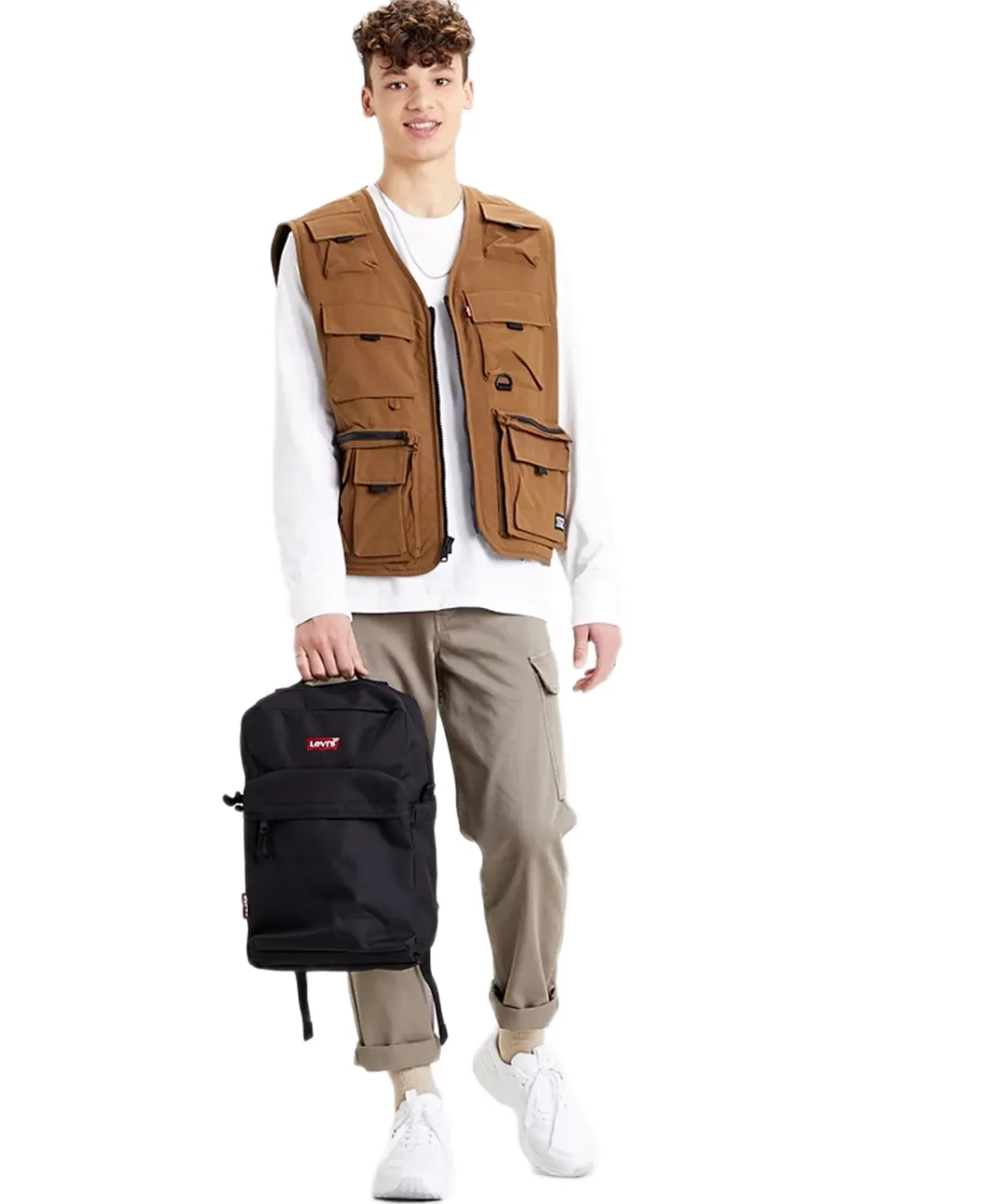 Levis Rucksack Herren in Regular Black