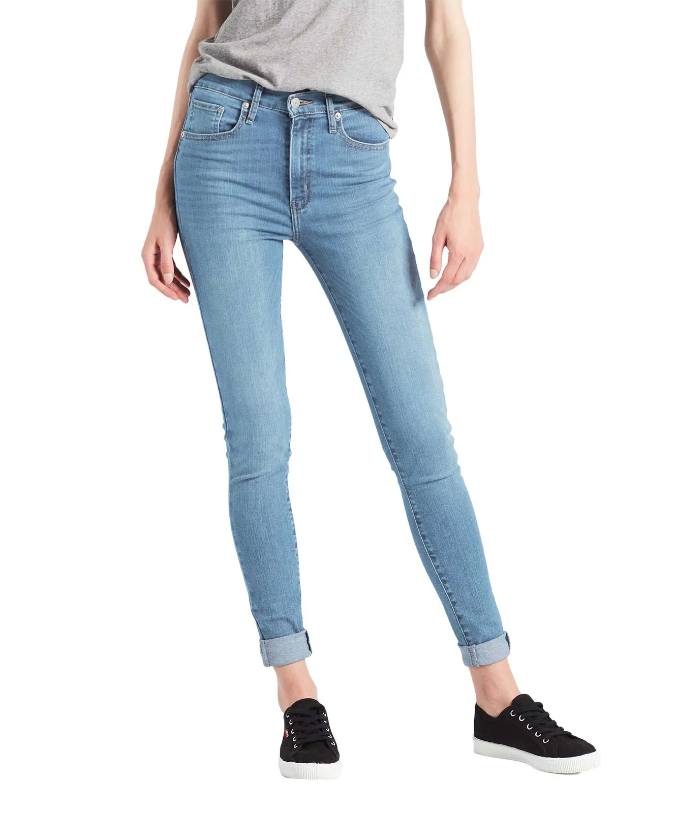 Levis High Waisted Jeans Mile High Super Skinny in You Got Me
